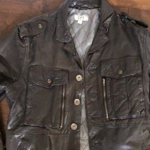 CPT by Cockpit 100% Leather Jacket NWOT